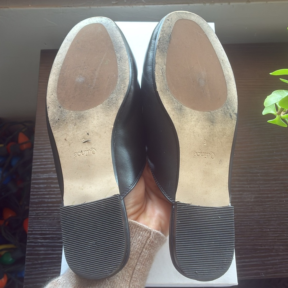 Quince Italian Leather Horsebit Mule - Picture 9 of 10